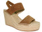 KENNETH COLE NY - OLIVIA SUEDE WEDGE SANDALS **FREE SHIPPING**