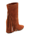 DOLCE VITA - RHODA SHORT FRINGE SUEDE BOOTS **FREE SHIPPING**