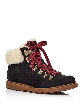 Sorel women's ainsley store conquest waterproof suede boots