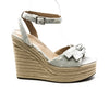 KENDALL + KYLIE - GWENN DENIM SANDALS **FREE SHIPPING**