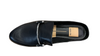 DOLCE VITA - CHERI BLACK LOAFER LEATHER SLIDES **FREE SHIPPING**