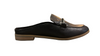 DOLCE VITA - CHERI BLACK LOAFER LEATHER SLIDES **FREE SHIPPING**
