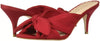 LOEFFLER RANDALL - LUISA FABRIC RED SLIDES **FREE SHIPPING**