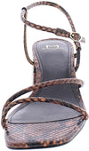 MARC FISHER - JINY 2 LEATHER SANDALS **FREE SHIPPING**