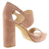 VINCE CAMUTO - JAYVID HIGH HEEL SUEDE SANDALS **FREE SHIPPING**