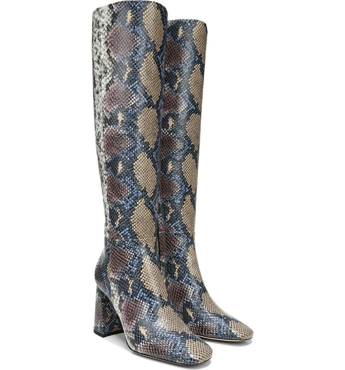 Sam edelman blue snakeskin on sale boots