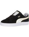 PUMA - VARSITY BLACK SUEDE AND LEATHER SNEAKERS **FREE SHIPPING**