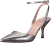 KATE SPADE - SIMONE SILVER LEATHER PUMPS **FREE SHIPPING**