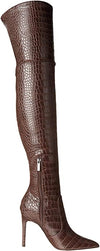 GUESS - BONIS LEATHER OVER THE KNEE BOOTS **FREE SHIPPING**