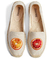 SOLUDOS - EMBROIDERED FABRIC ESPADRILLE FLATS **FREE SHIPPING**