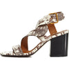 CHLOE - CANDICE LEATHER HEELED SANDALS **FREE SHIPPING**