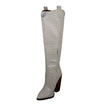 DOLCE VITA - VANYA WHITE PATENT LEATHER BOOTS **FREE SHIPPING**