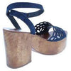 TORY BURCH - MAY SUEDE PLATFORM SANDALS **FREE SHIPPING**