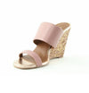KURT GEIGER - CHARING LEATHER GLITTER WEDGE SANDALS **FREE SHIPPING**