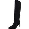 BCBGENERATION - BLACK MARLO WIDE CALF SLOUCH FAUX SUEDE BOOTS **FREE SHIPPING**