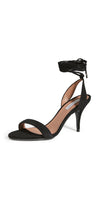 TABITHA SIMMONS - ACE BLACK SUEDE SANDALS **FREE SHIPPING**
